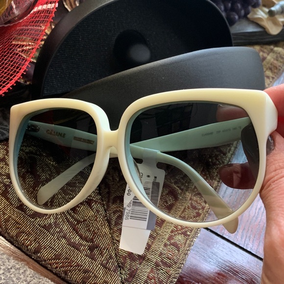 Authentic CELINE 63 oversized Acetate sunglasses - Picture 5 of 15